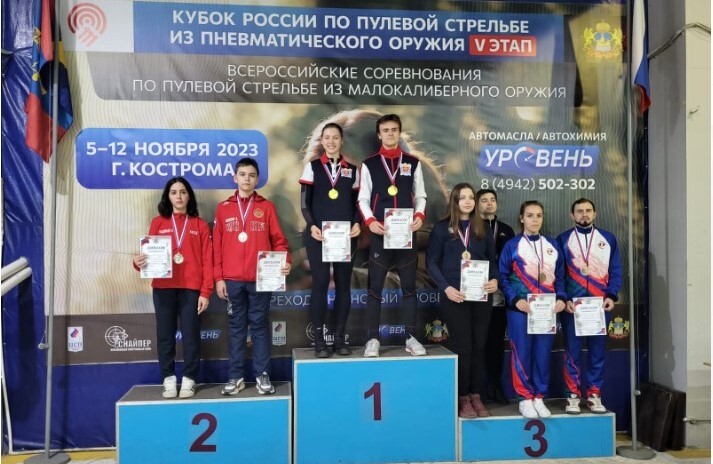 ПОЗДРАВЛЯЕМ! Спортсменка Анна Тиганова на Кубке России по пулевой стрельбе среди мужчин и женщин завоевала бронзовую медаль.