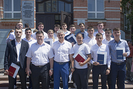 Вручение дипломов: Факультет спорта (05.07.2019)