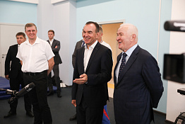 В Центре водных видов спорта КГУФКСТ состоялась встреча с Губернатором Краснодарского края Вениамином Ивановичем Кондратьевым.