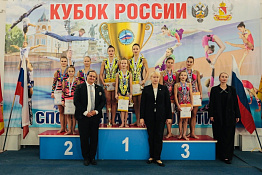 ПОЗДРАВЛЯЕМ! Студенты КГУФКСТ завоевали золото на Кубке России по спортивной акробатике.