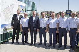 Приезд министра спорта РФ Павла Анатольевича Колобкова в КГУФКСТ (14.08.2019)