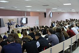 Кубанский государственный университет физической культуры, спорта и туризма посетила делегация Темрюкского района.