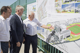 Приезд министра спорта РФ Павла Анатольевича Колобкова в КГУФКСТ (14.08.2019)