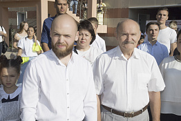 Торжественная линейка, посвящённая началу учебного года (02.09.2019)