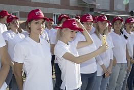 Торжественная линейка, посвящённая началу учебного года (02.09.2019)