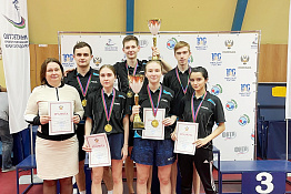 ПОЗДРАВЛЯЕМ! Мужская и женская команды КГУФКСТ – победители соревнований по настольному теннису в рамках XXXII Универсиады Кубани 2023.