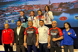 Студентка КГУФКСТ Влада Кулешова - призер международного турнира по боксу!