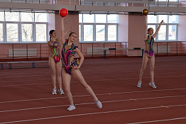 В легкоатлетическом манеже КГУФКСТ прошли соревнования, посвященные Дню защитника Отечества.