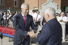 Торжественная линейка, посвящённая началу учебного года (02.09.2019)