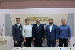 Кубанский государственный университет физической культуры, спорта и туризма посетила делегация Темрюкского района.