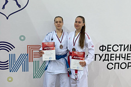 Обучающаяся факультета спорта завоевала бронзу на Всероссийских соревнованиях по карате!