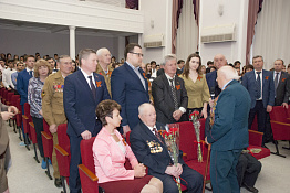 Торжественное открытие месячника оборонно-массовой и военно-патриотической работы (23.01.2020)