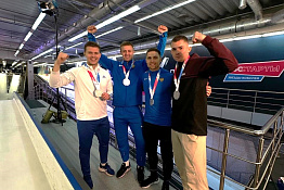 ПОЗДРАВЛЯЕМ! Студент КГУФКСТ завоевал серебро в турнире по бобслею «Бобсстарты. Звезды бобслея».