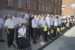 Торжественная линейка, посвящённая началу учебного года (02.09.2019)