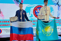 ПОЗДРАВЛЯЕМ! Студент факультета спорта стал серебряным призером Чемпионата Азии по тхэквондо.