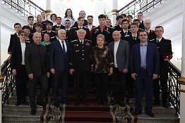 В КГУФКСТ состоялась встреча обучающихся с депутатом Государственной Думы Федерального Собрания Российской Федерации Николаем Александровичем Долудой.