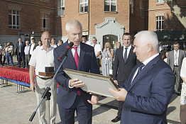 Торжественная линейка, посвящённая началу учебного года (02.09.2019)