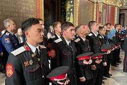 Делегация КГУФКСТ достойно представила университет на втором слете Ассоциации казачьих вузов России «Казачья станица-2023».