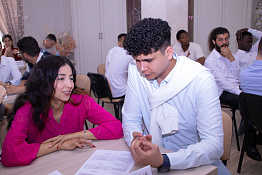 Команда иностранных обучающихся КГУФКСТ приняла участие в  ежегодной конкурсной программе среди иностранных обучающихся высших учебных заведений города Краснодара.