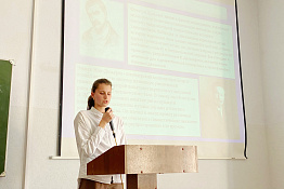 В Гуманитарном колледже КГУФКСТ прошла студенческая конференция обучающихся 1 курса.