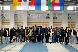 Иностранные студенты КГУФКСТ познакомились со спортивным кластером «Город спорта» в Краснодаре!