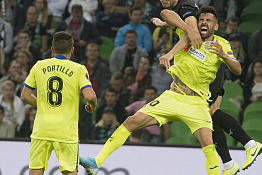 Футбол Краснодар - Хетафе Испания (03.10.2019)