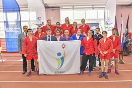 ПОЗДРАВЛЯЕМ! Команда КГУФКСТ одержала победу на соревнованиях по самбо в рамках XXXII Универсиады Кубани 2023.