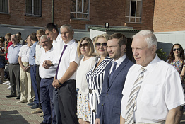 Торжественная линейка, посвящённая началу учебного года (02.09.2019)