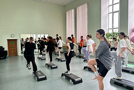 В университете прошла неделя кафедры физкультурно-оздоровительных технологий.