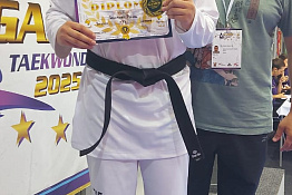  Студентка факультета спорта Полина Шведкова завоевала золото на Европейских мульти играх по тхэквондо ВТФ!