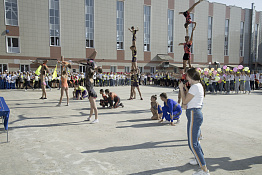 Торжественная линейка, посвящённая началу учебного года (02.09.2019)