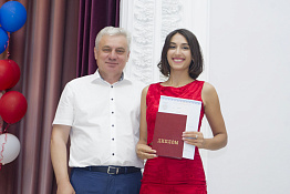 Вручение дипломов: факультет адаптивной и оздоровительной физической культуры (13.07.2019)