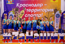 ПОЗДРАВЛЯЕМ! Женская и мужская команды КГУФКСТ по волейболу стали победителями фестиваля вузов города Краснодара. 