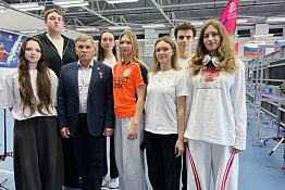 Студенты факультета адаптивной и оздоровительной физической культуры стали волонтёрами "Кубка Защитников Отечества"