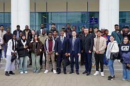 Иностранные студенты КГУФКСТ познакомились со спортивным кластером «Город спорта» в Краснодаре!