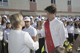 Торжественная линейка, посвящённая началу учебного года (02.09.2019)