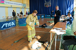 На базе КГУФКСТ завершился региональный этап всероссийской олимпиады школьников по основам безопасности и защиты Родины (ОБЗР).