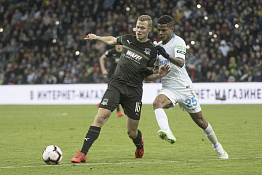 Футбол: Краснодар - Зенит Санкт-Петербург  (2-3) (20.04.2019)