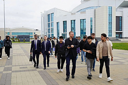 Иностранные студенты КГУФКСТ познакомились со спортивным кластером «Город спорта» в Краснодаре!