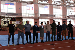 В КГУФКСТ прошло военно-патриотическое спортивное мероприятие, приуроченное к празднованию Дня народного единства.