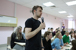 В КГУФКСТ состоялась встреча обучающихся с депутатом Государственной Думы Федерального Собрания Российской Федерации Николаем Александровичем Долудой.