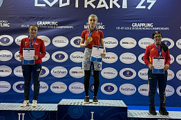 Студентка КГУФКСТ завоевала золото на первенстве мира по спортивной борьбе!