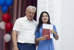 Вручение дипломов: факультет адаптивной и оздоровительной физической культуры (13.07.2019)