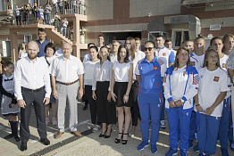 Торжественная линейка, посвящённая началу учебного года (02.09.2019)