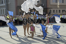 Торжественная линейка, посвящённая началу учебного года (02.09.2019)