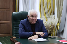 В КГУФКСТ прошла встреча ректора профессора С.М. Ахметова со студентами - активистами из числа иностранных граждан.