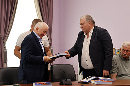 В КГУФКСТ состоялась презентация книги «Летопись вольной борьбы Кубани» в рамках празднования международного Дня спортивной борьбы.