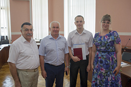 Вручение дипломов: аспирантура (03.07.2019)