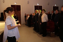 В КГУФКСТ прошел праздничный концерт ко Дню защитника Отечества.