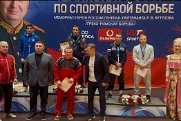 Студенты КГУФКСТ завоевали серебро и бронзу на Чемпионате России по греко-римской борьбе!